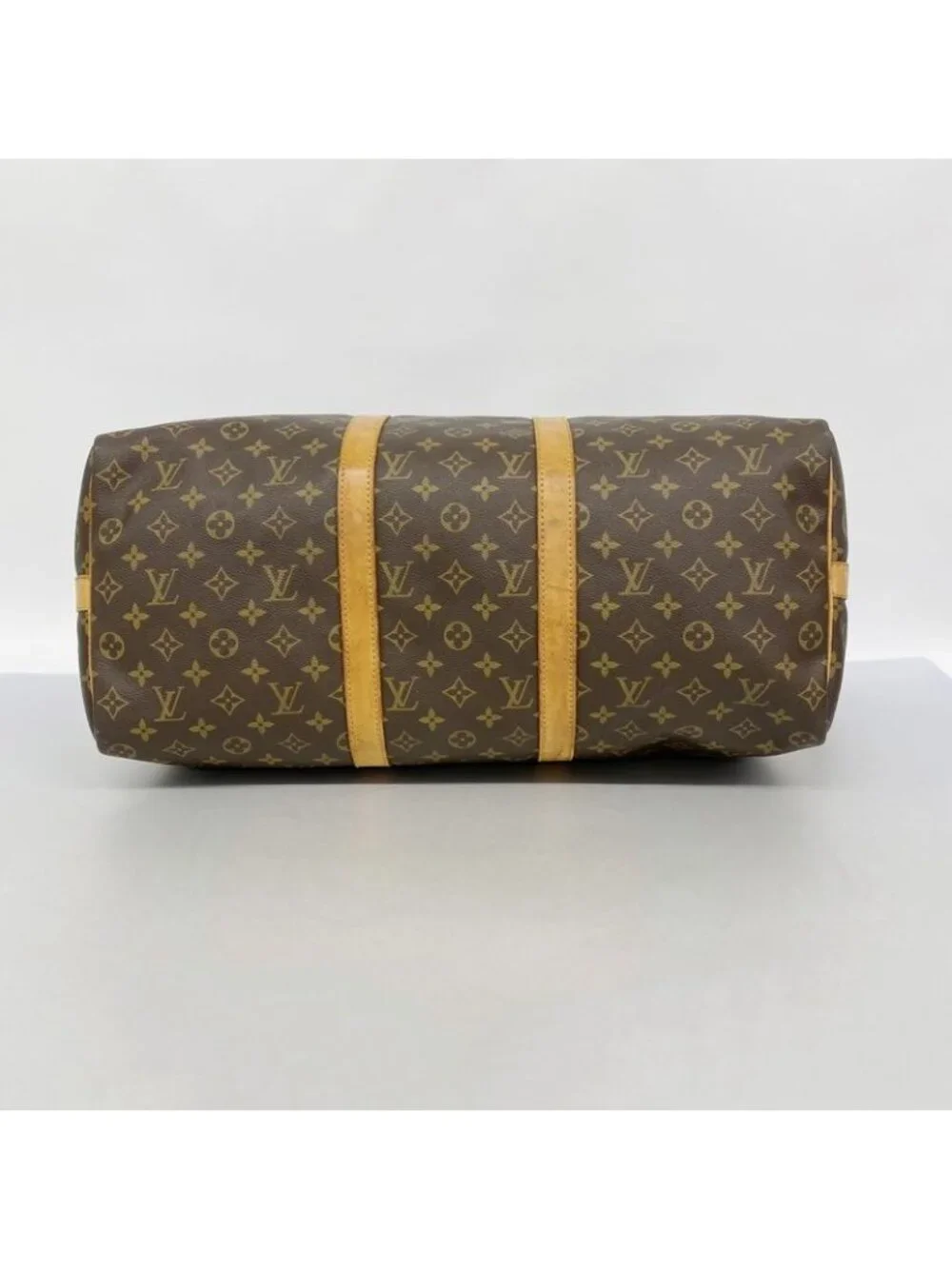 Louis Vuitton Boston Bag Monogram Keepall Bandouliere 50 Brown - Picture 3 of 10